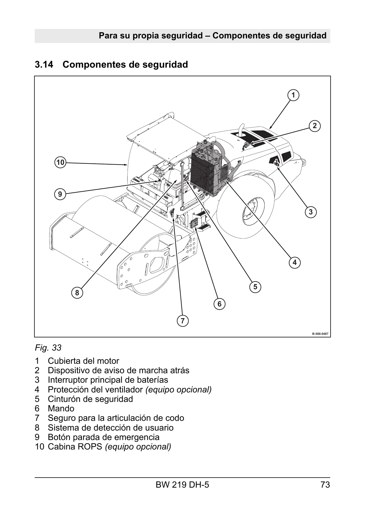 BOMAG BW 219 DH-5 Manual de Servicio y Mantenimiento - Rodillo Compactador PDF - Image 3