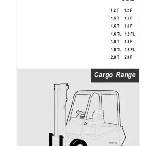 BT CBE Cargo 1.2-2.0 T/F Electric Forklift Service Manual PDF Download