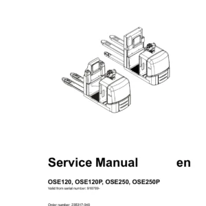 BT OSE120 OSE120P OSE250 OSE250P Service Manual - PDF Download