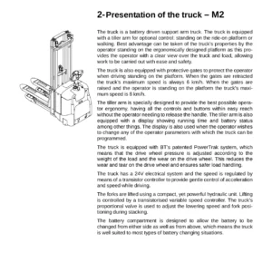 BT SPE125 SPE160 SPE125L SPE160L Service Manual PDF Download - 218367-040
