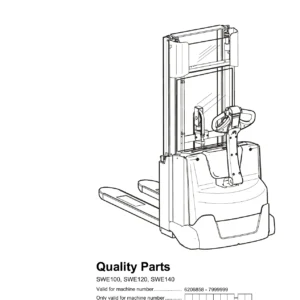 BT SWE100 SWE120 SWE140 Parts Catalogue 7542816 - PDF Download