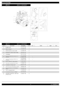 BYD ECB16 ECB18 Electric Forklift Parts Manual PDF - PM-ECB202020001-EN