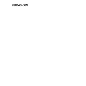 Baoli KBD40 KBD45 KBD50S D Series Forklift Truck Operating Instructions Manual - English PDF