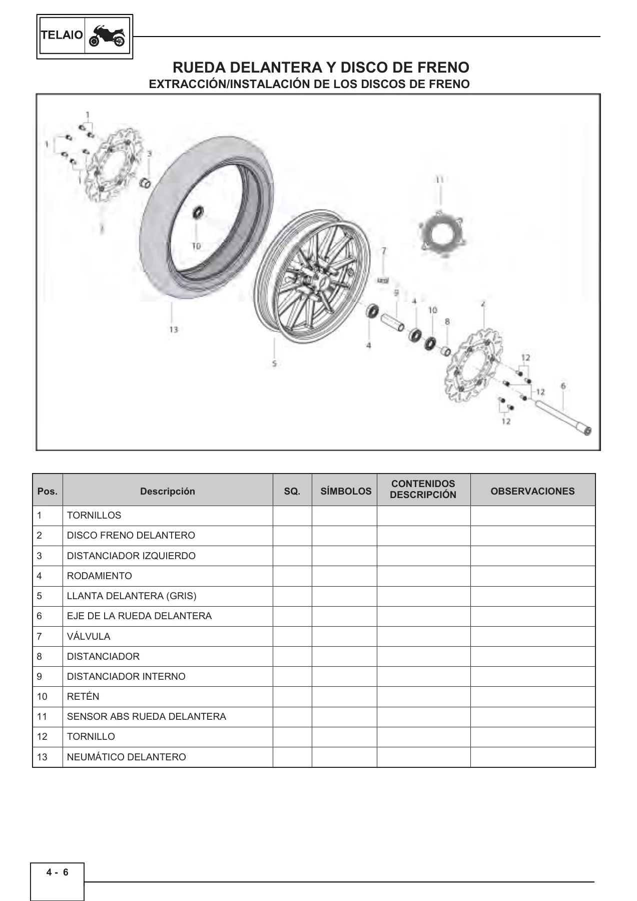 Benelli TRK502 Manual de Taller en Español - Reparación y Mantenimiento Paso a Paso (PDF) - Image 3