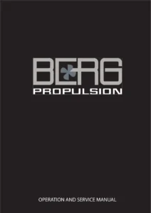 Berg Propulsion BCP 950 HDX-500 CPP System Operation and Service Manual