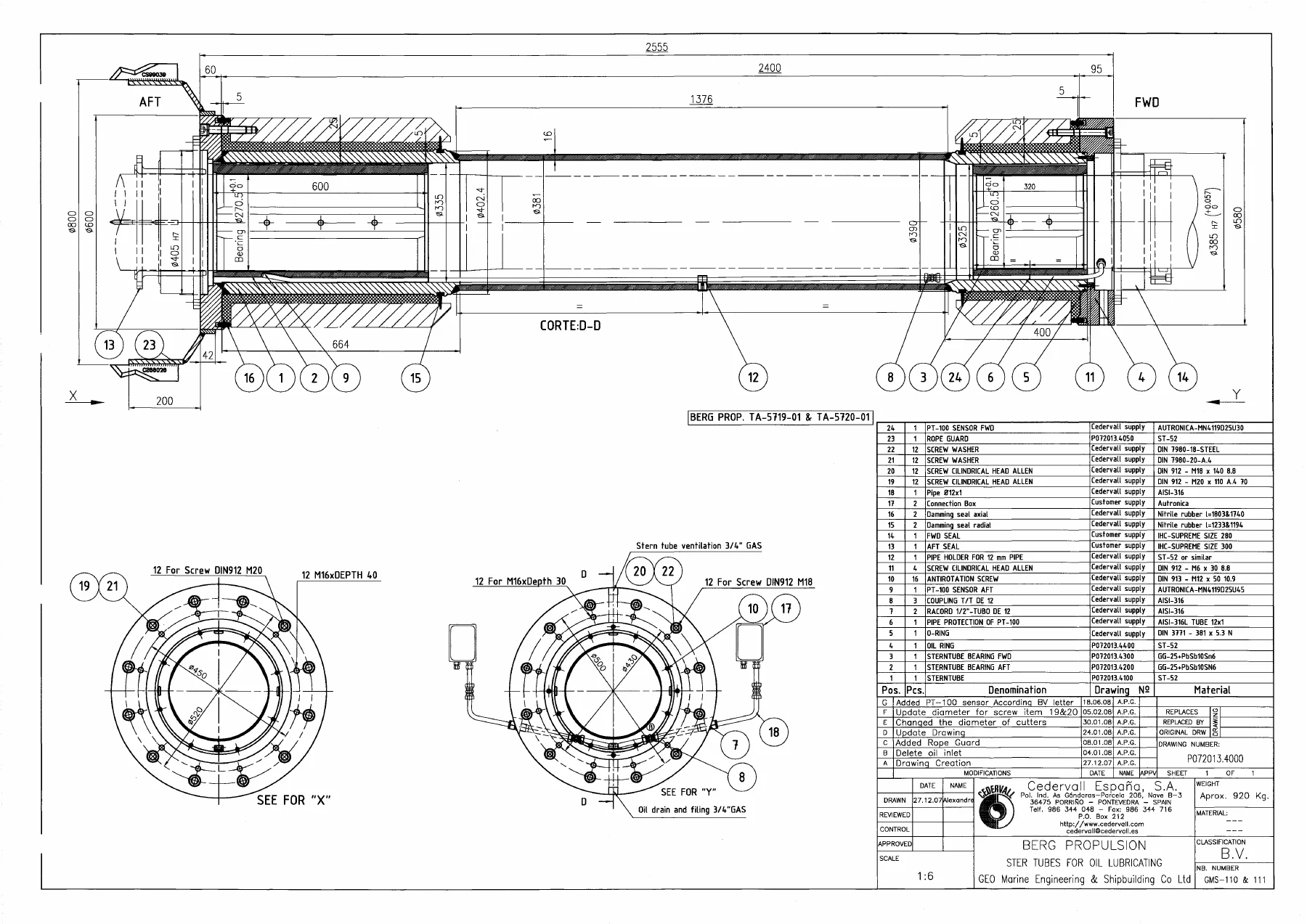 Berg Propulsion CPP System BCP/HDX Operation & Service Manual - ERC3000 Propeller Control - Image 2