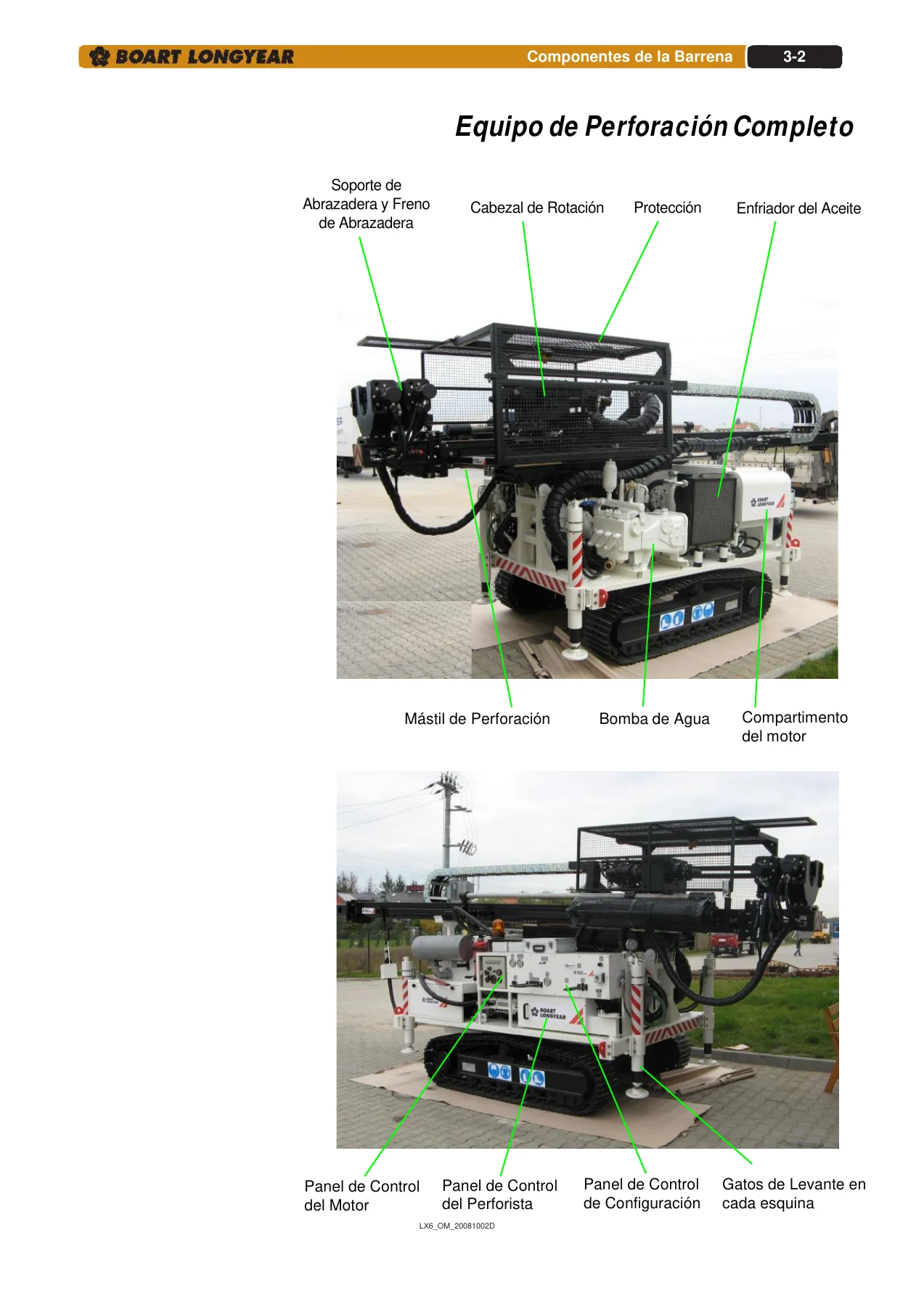 Boart Longyear LX6 Manual de Operación y Lista de Partes - Perforadora PDF - Image 3