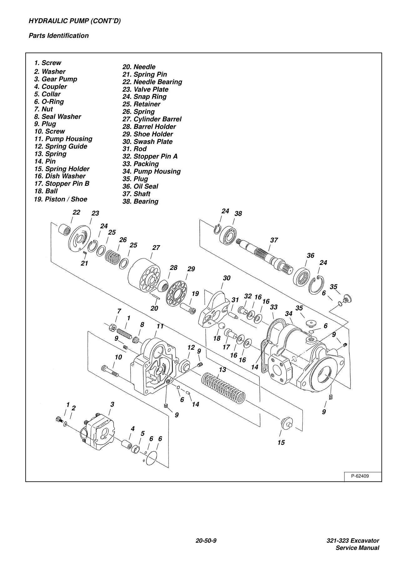 Bobcat 321 323 Compact Excavator Service Manual - 6986731-EN PDF Download - Image 3