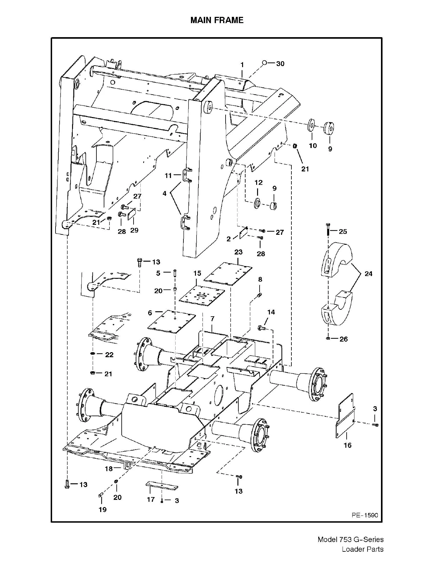 Bobcat 753 G-Series Parts Manual S/N 5158 30001 & Above S/N 5162 20001 & Above PDF - Image 2