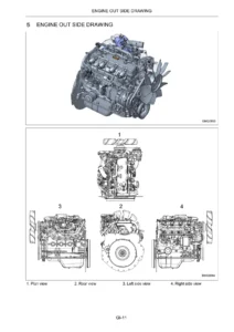 Bobcat New GCT GK25 Engine Service Manual DSB4533E00 - LPG Lift Truck Engine Repair Guide