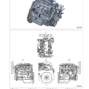 Bobcat New GCT GK25 Engine Service Manual DSB4533E00 - LPG Lift Truck Engine Repair Guide