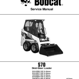 Bobcat S70 Skid-Steer Loader Service Manual 2022 - Complete Workshop Repair Guide PDF