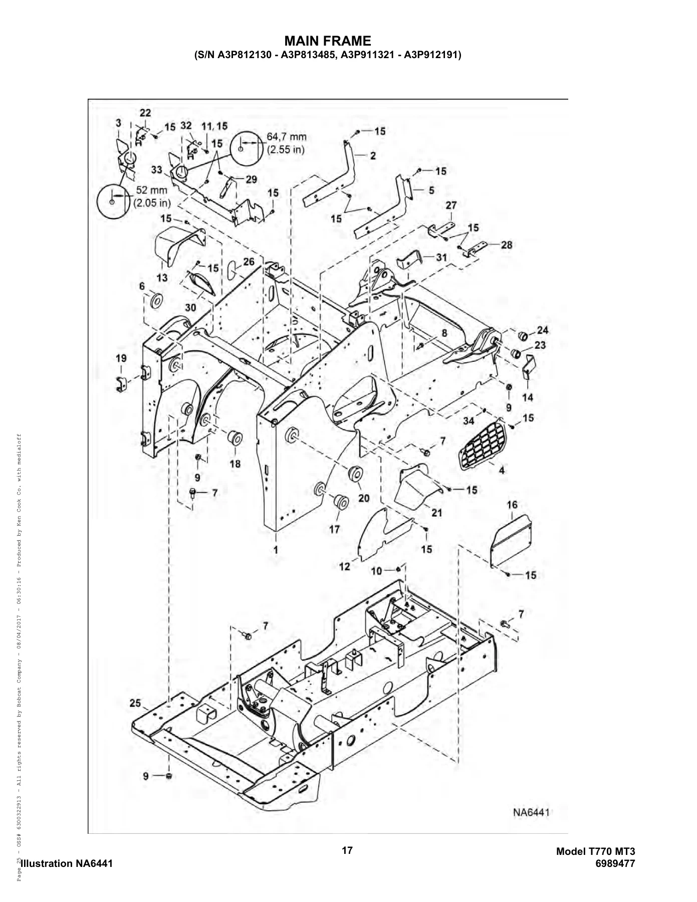Bobcat T770 Compact Track Loader Parts Manual 2017 PDF Download - Image 2