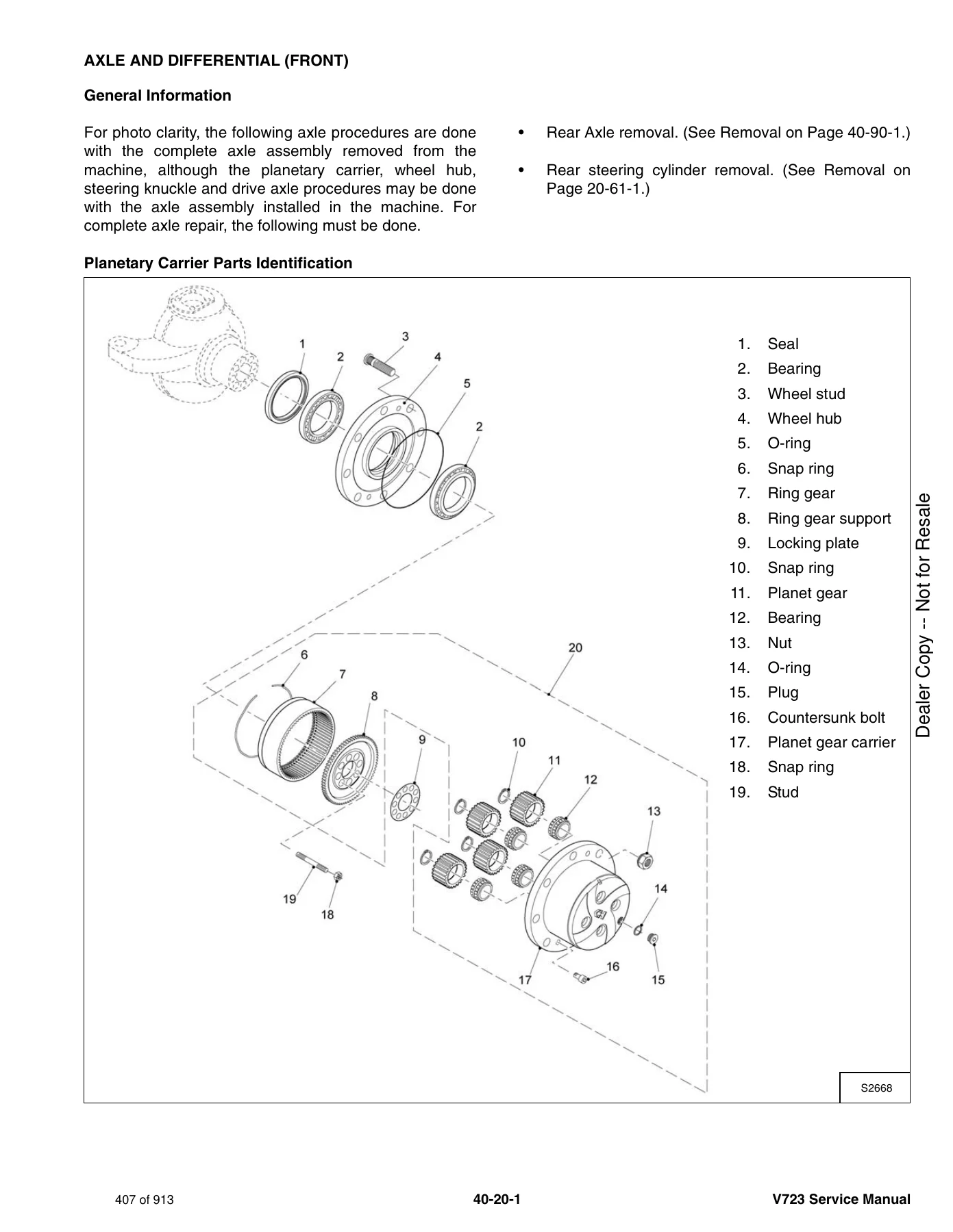 Bobcat V723 VersaHANDLER Service Manual PDF Download - Complete Repair & Maintenance Guide - Image 3