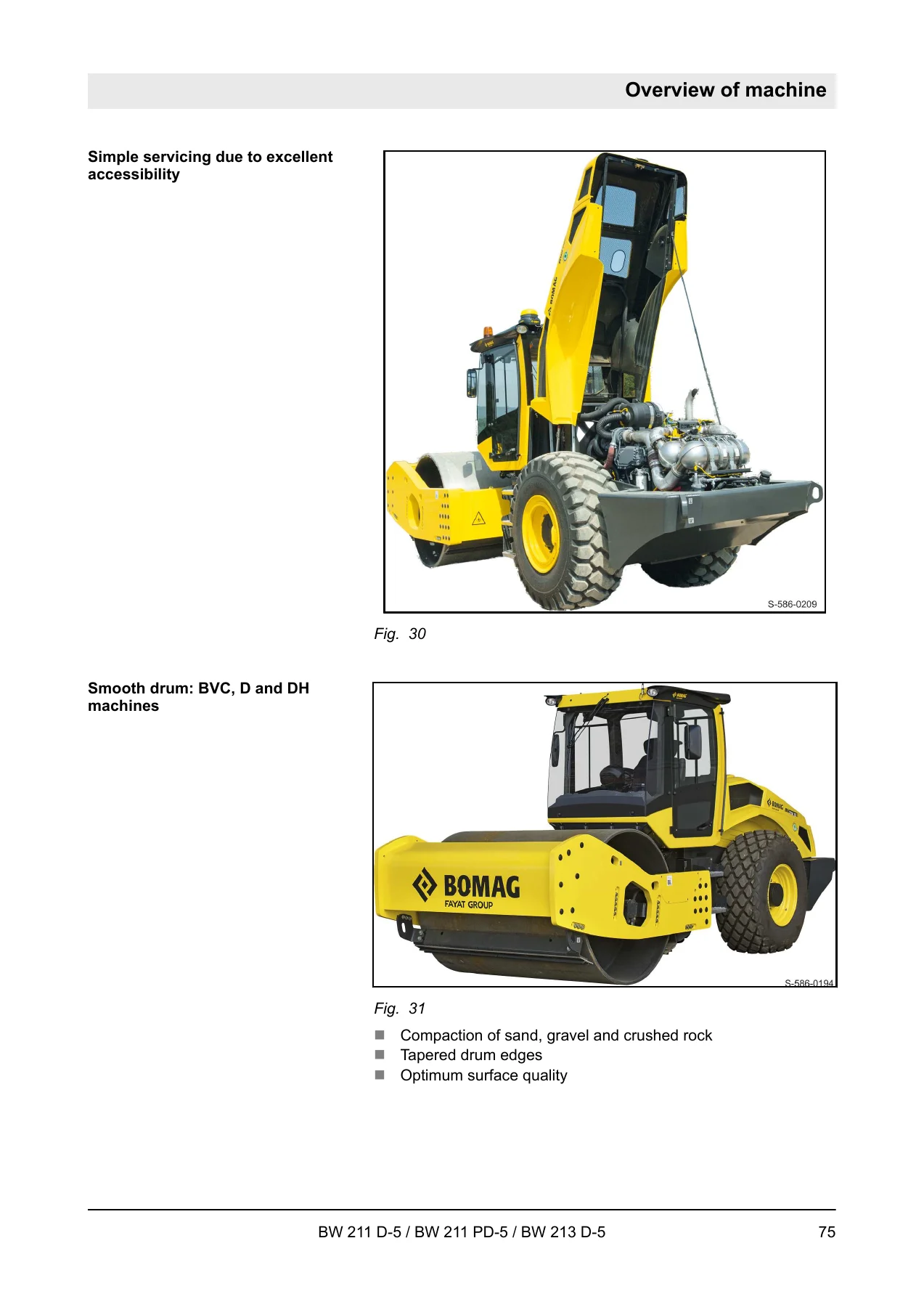 Bomag BW 211 D-5 / BW 211 PD-5 / BW 213 D-5 Single Drum Roller Service Manual - Image 3