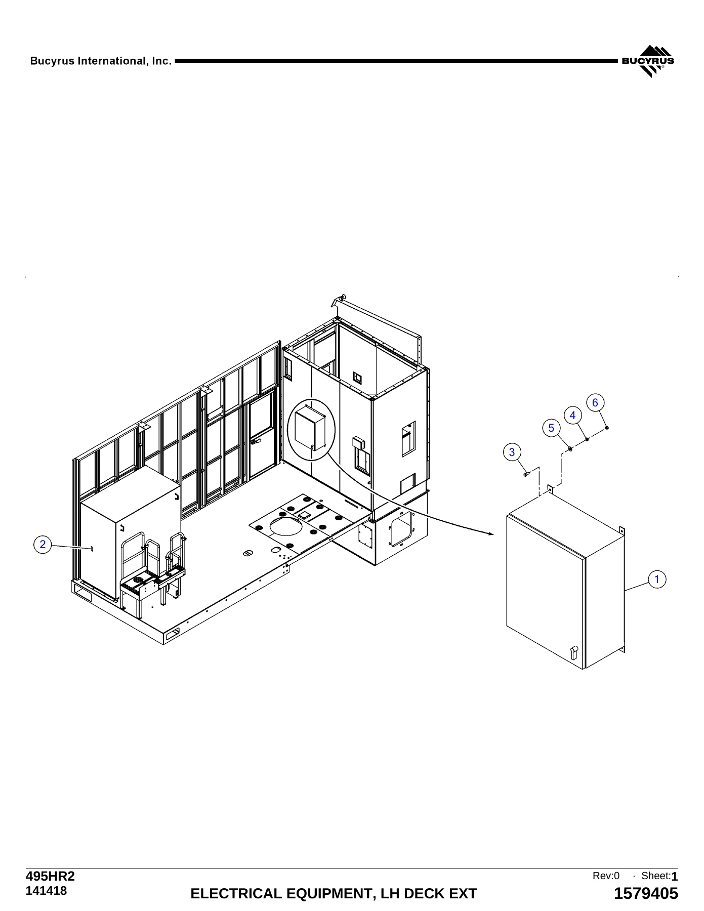 Bucyrus 495HR2 Parts Book Serial 141418 - Complete Mining Shovel Parts Catalog PDF - Image 2
