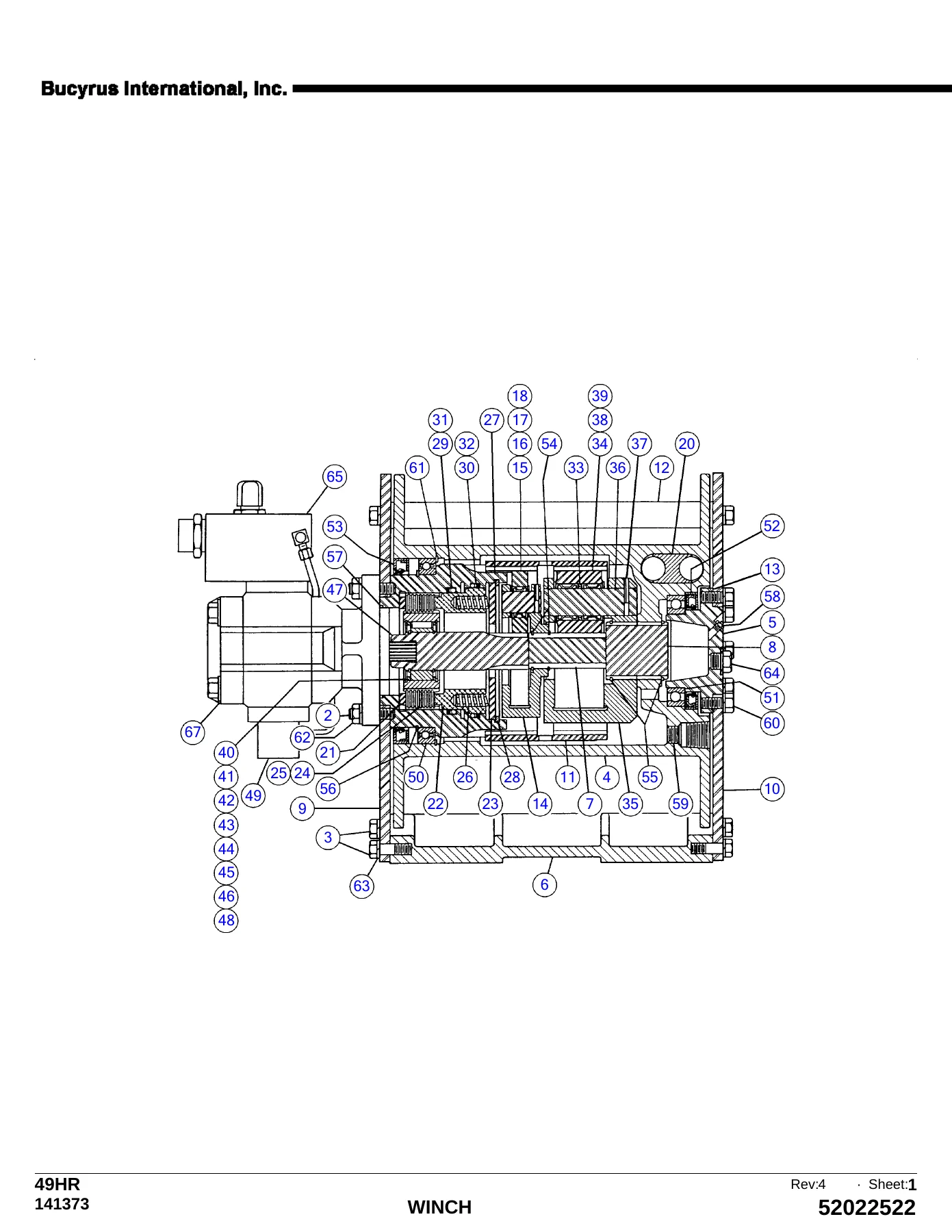 Bucyrus 49HR Parts Book Serial 141373 – Illustrated Parts Catalog & Schematics PDF - Image 2