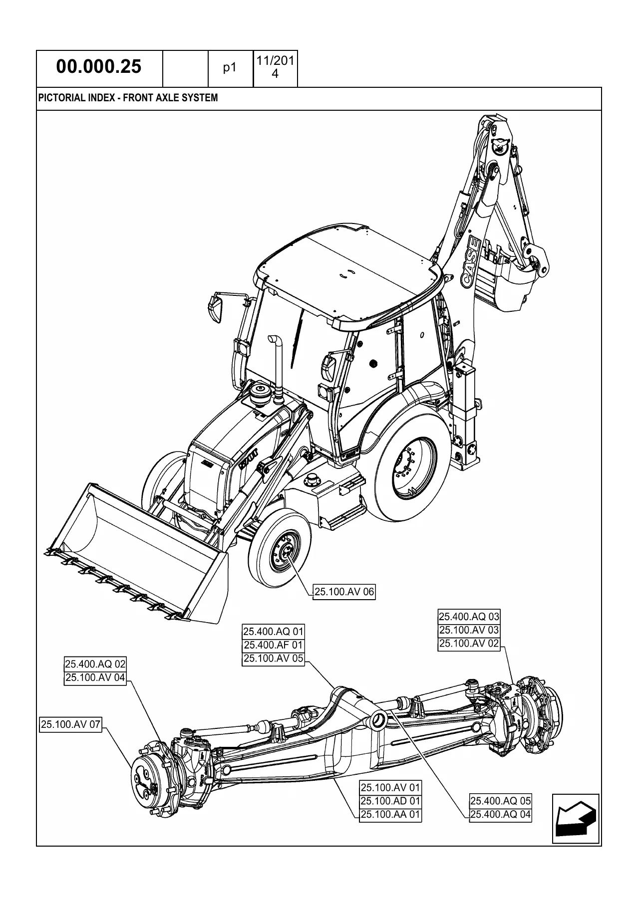 Case 570T Loader Backhoe Parts Catalog PDF – Complete Illustrated Parts Manual 2014 - Image 2