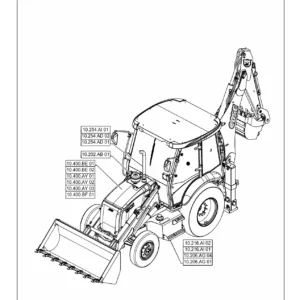 Case 570T Tier 3 Tractor Loader Backhoe Parts Catalog - July 2015 Illustrated Parts Manual