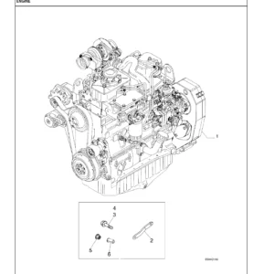 Case 580M Loader Backhoe Parts Catalog - Illustrated Parts Manual PDF
