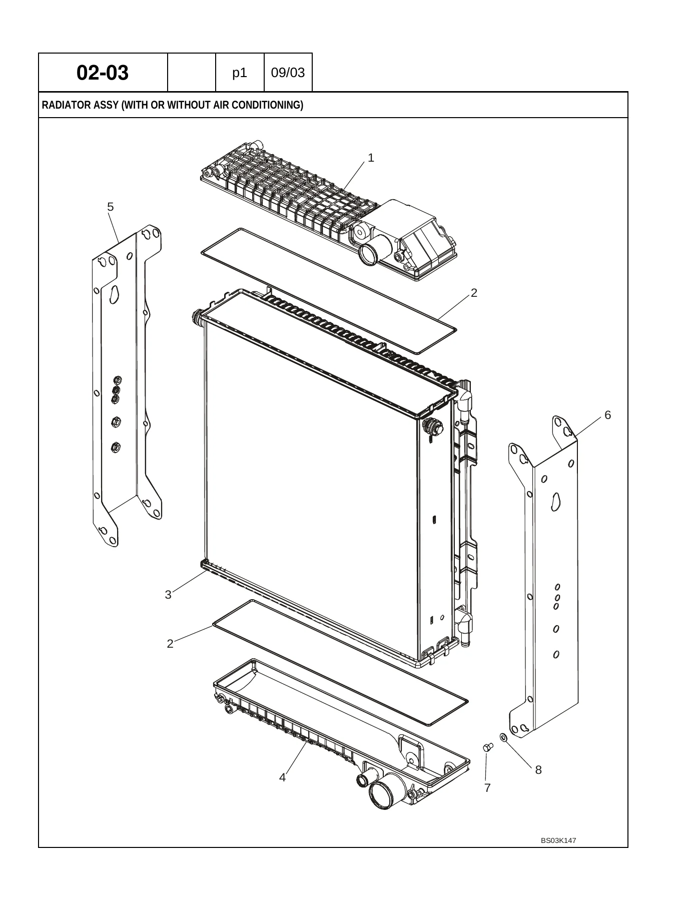 Case 580M Series 2 Loader Backhoe Parts Catalog 2004 PDF Parts Manual 7-9030NA - Image 2