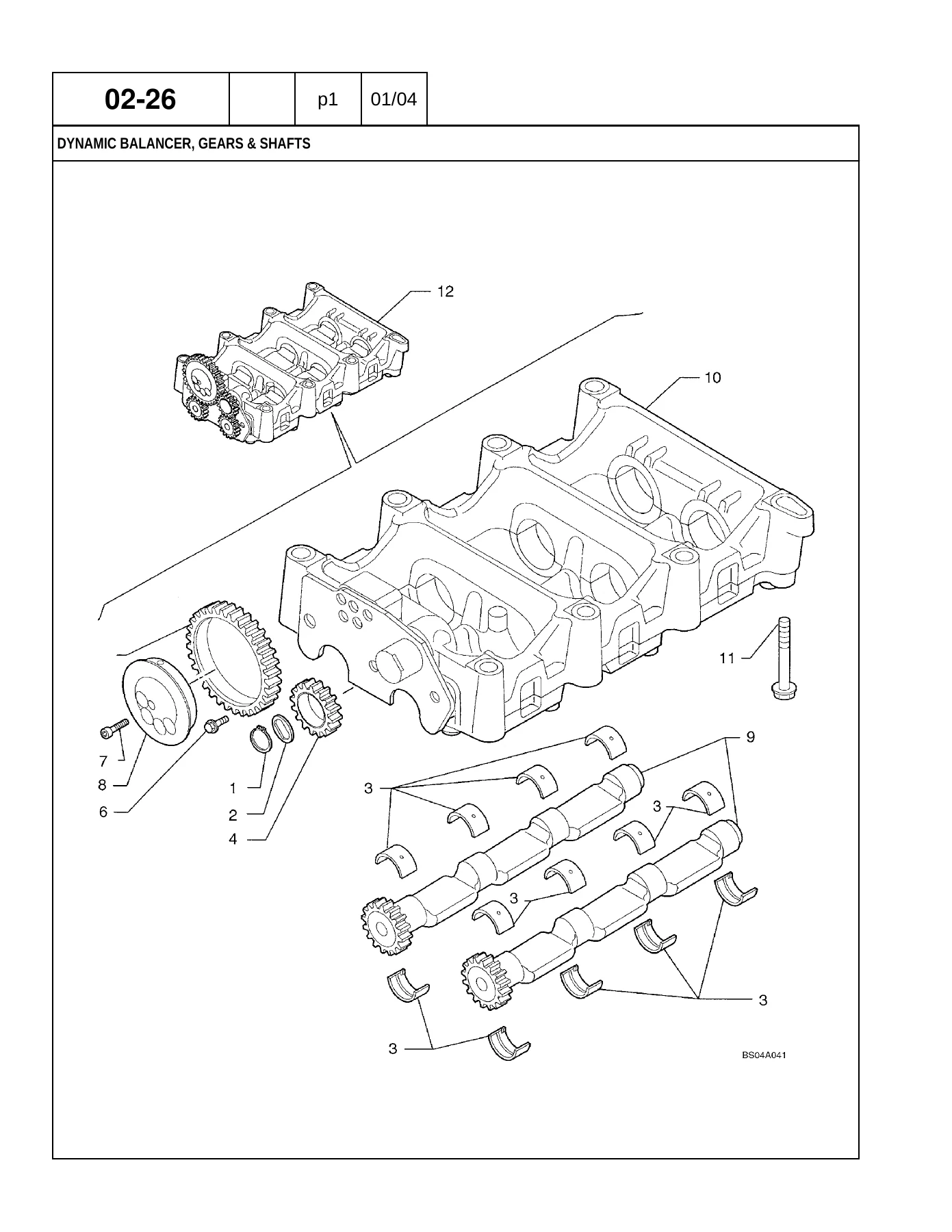 Case 580M Series 2 Loader Backhoe Parts Catalog 2004 PDF Parts Manual 7-9030NA - Image 3