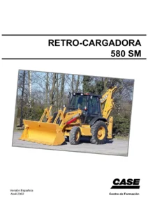Case 580SM Retro-Cargadora Manual de Formación de Servicio - Español PDF