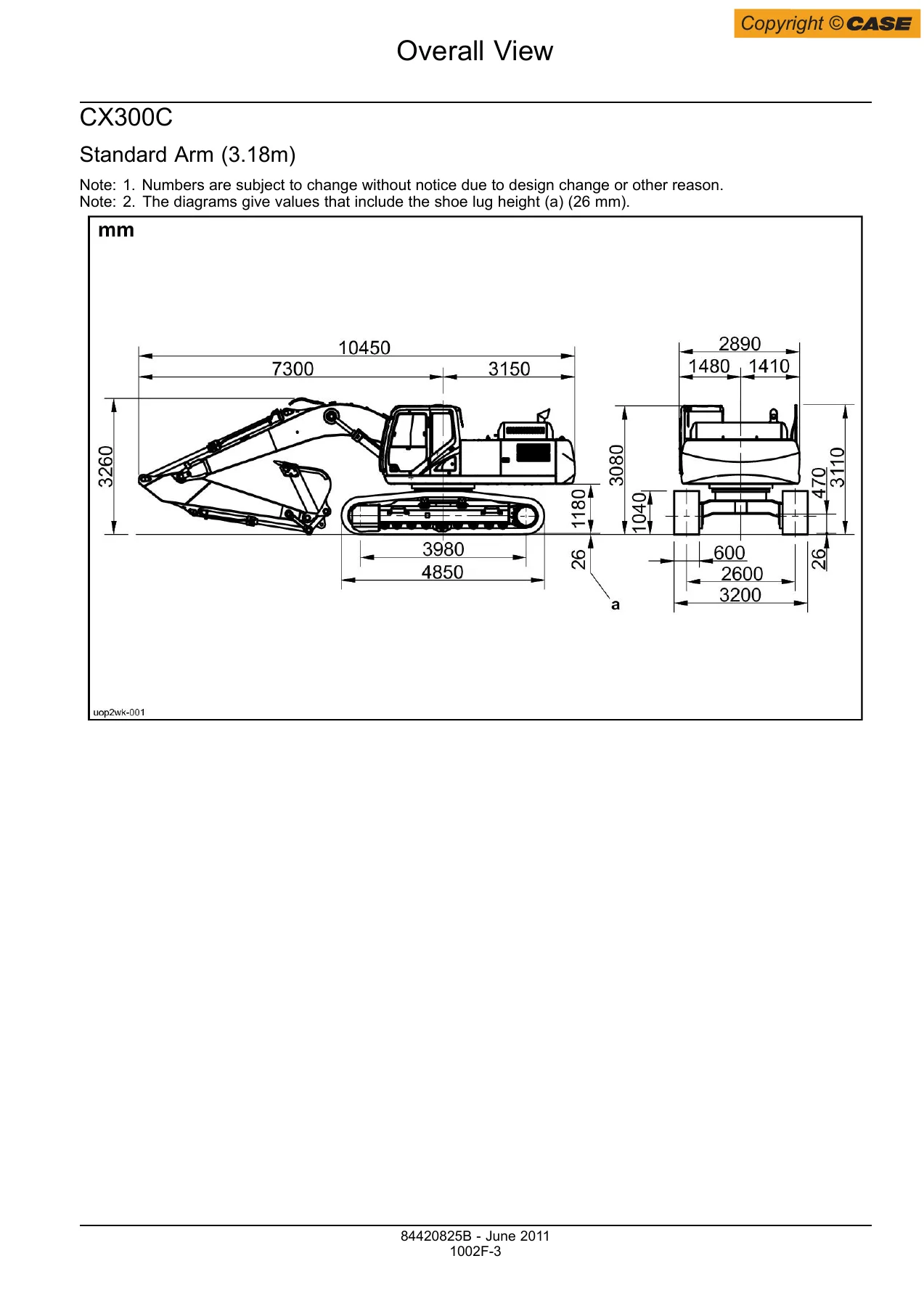 Case CX300C Tier 4 Crawler Excavator Service Repair Manual 2011 - Image 3