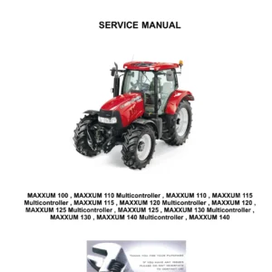 Case IH Maxxum 100-140 Tier 3 Service Manual 2011 - Full Workshop Manual