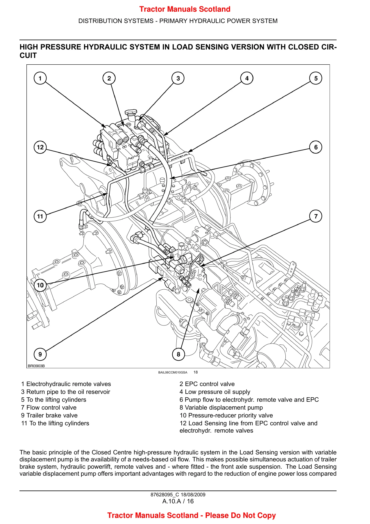 Case IH Puma 165 180 195 210 Tractor Service Repair Manual - PDF Download - Image 3
