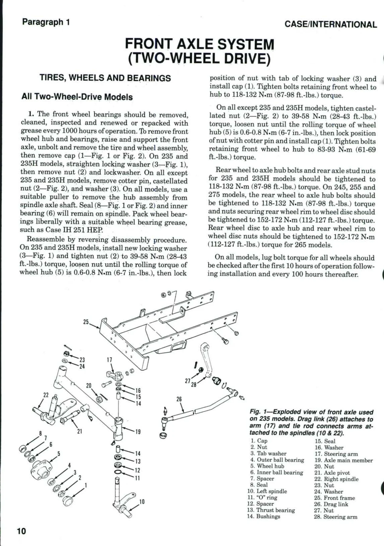Case International 235 235H 245 255 265 275 Tractor Shop Manual - PDF Repair Guide - Image 2
