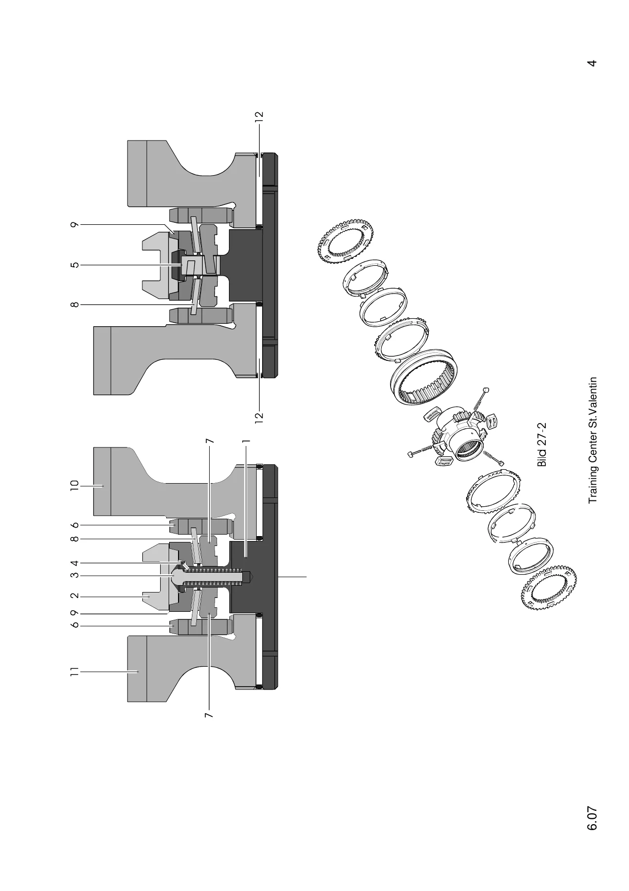 Case Steyr T7200 L Transmission Training Manual โ Power Shift, Power Shuttle & OC-LS Hydraulics for 9105a, 9115a, 9125a, 9145a, CS110, CS120, CS130, CS150 - Image 3
