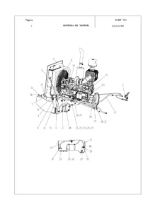 Catálogo de Peças de Reposição XCMG ZL50GN Carregadeira de Pneus - PDF