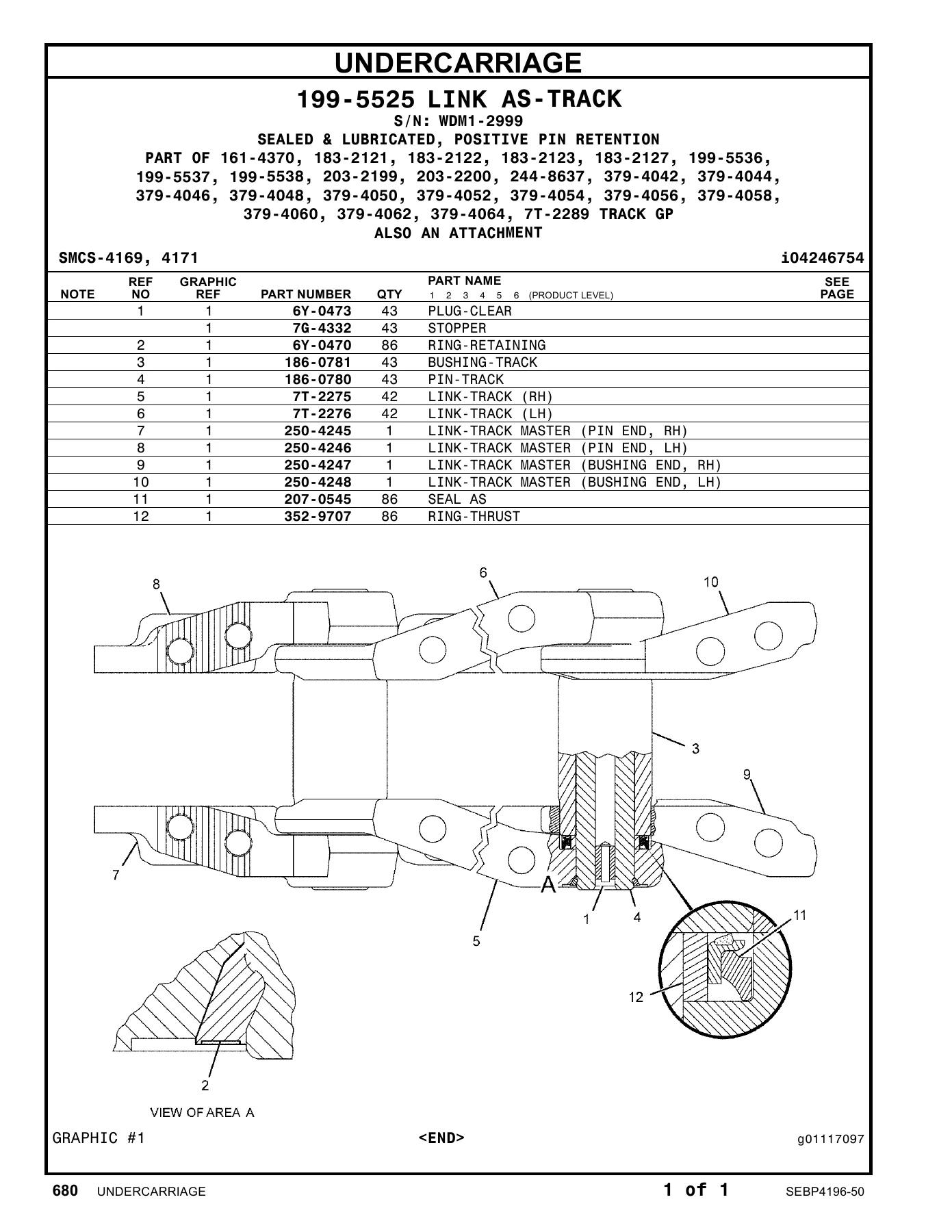 Caterpillar D9R Track-Type Tractor Parts Manual Volume 2 SEBP4196-50 PDF - Image 3