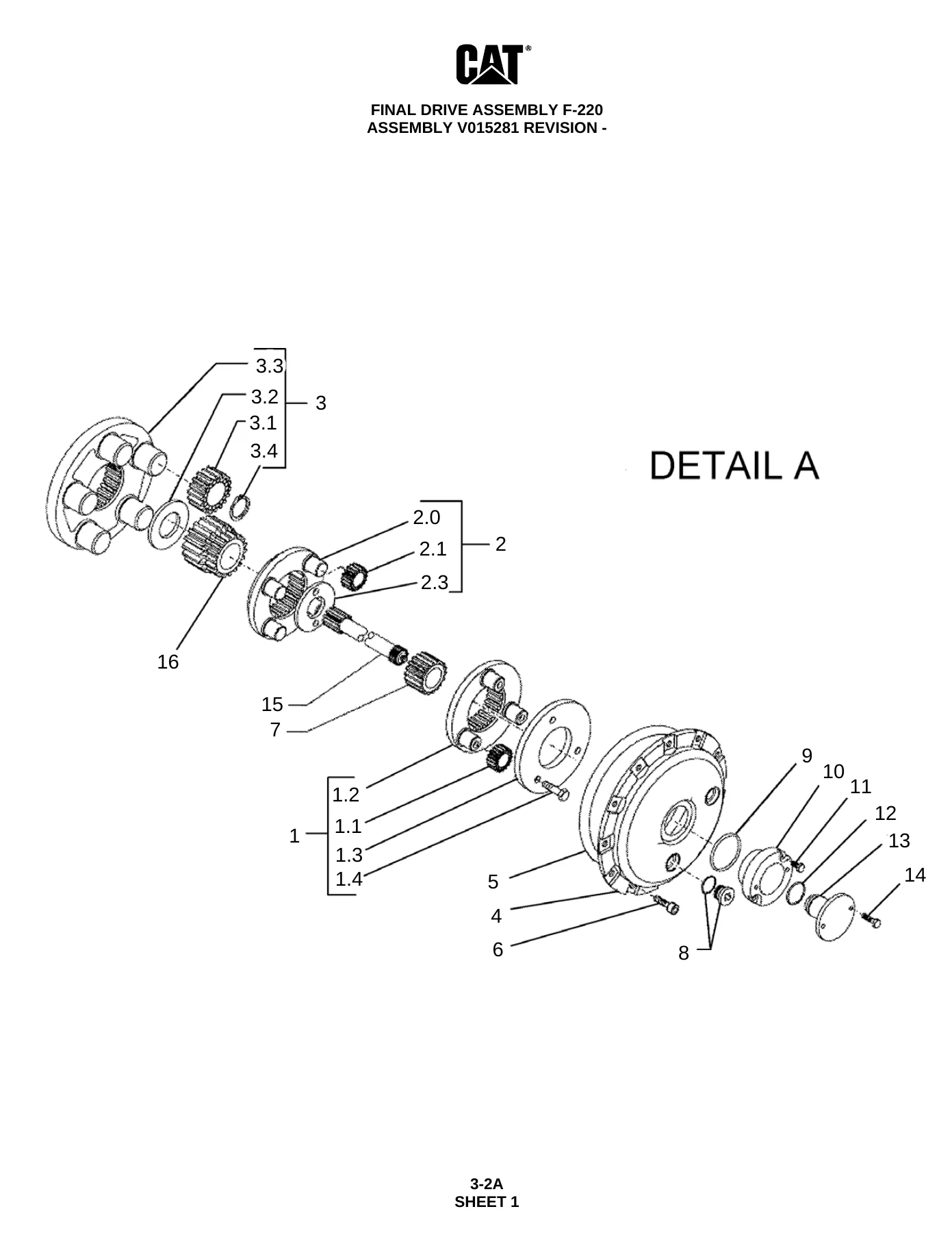 Caterpillar MD6540 Rotary Blasthole Drill Parts Manual - DR511081 PDF Download - Image 3
