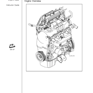 Chevrolet Spark 1.0 Engine Repair Manual Spanish Translation - M-Car Service Training Guide PDF