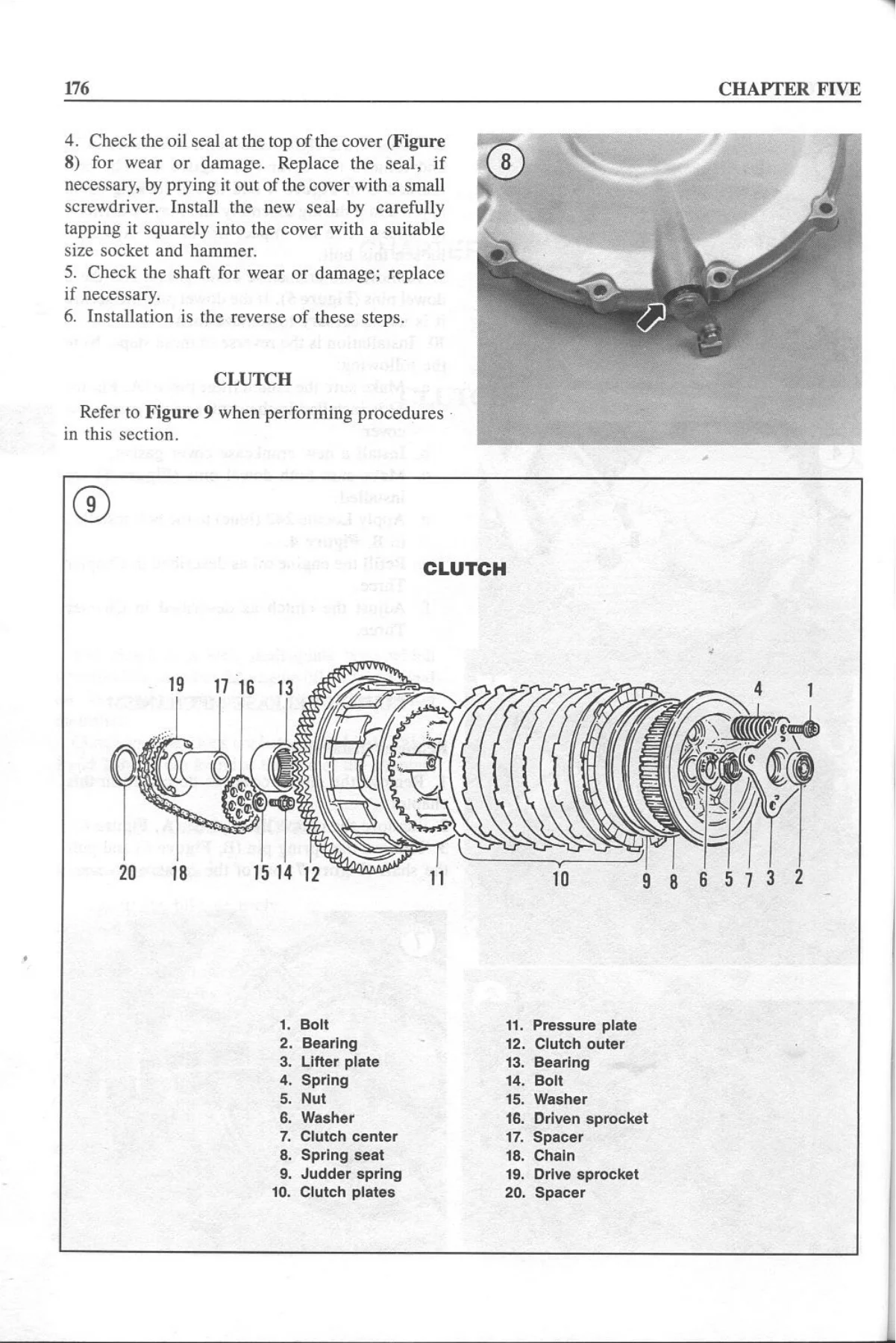 Clymer Honda CBR600F Hurricane 1987-1990 Service Repair Manual - Image 3