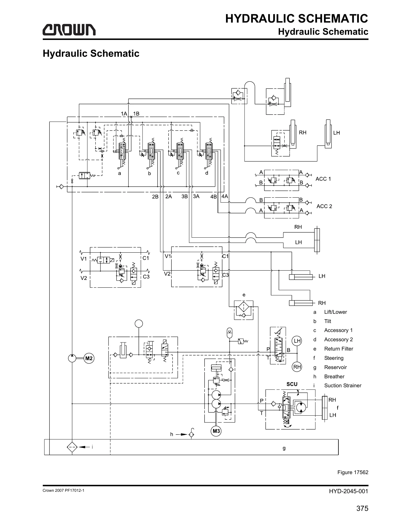 Crown Access 123 Electrical Service Manual M4.3-2045-001 - Forklift Repair & Diagnostic PDF - Image 2