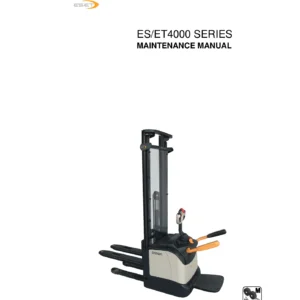 Crown ES/ET4000 Series Maintenance Manual 812597-006 - PDF Download