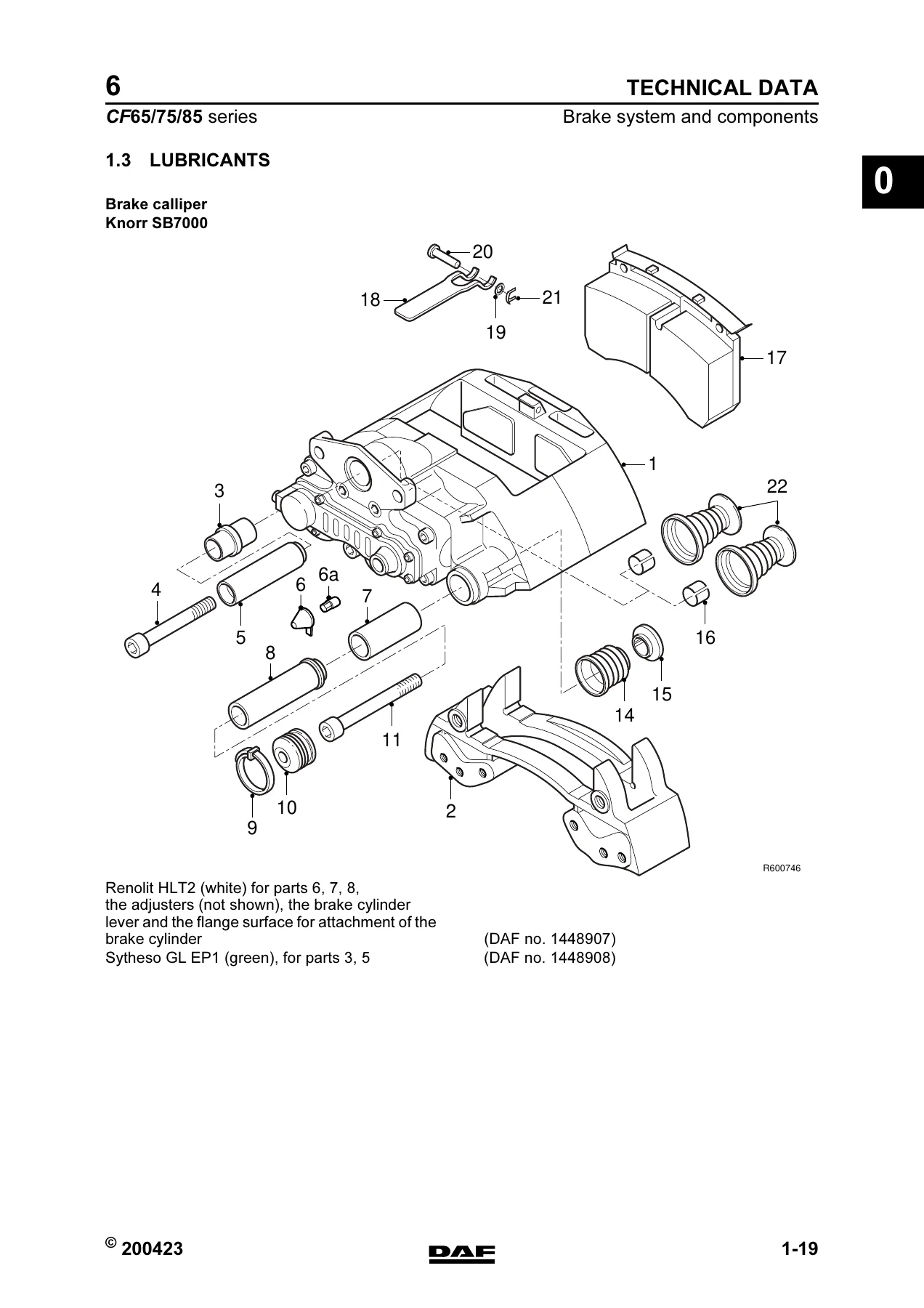DAF CF65 CF75 CF85 Braking System Service Manual - DW23241603 Workshop Repair Guide - Image 3