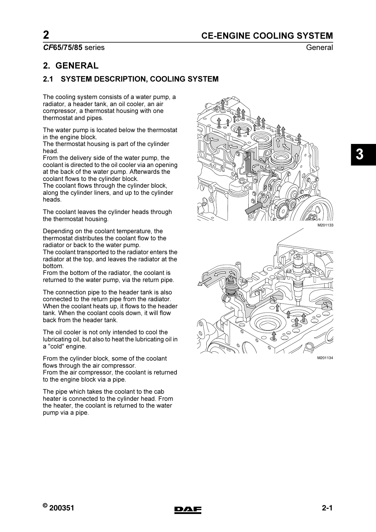 DAF CF65 CF75 CF85 Engine Workshop Manual - CE, PE & XE Engine Service & Repair PDF - Image 2