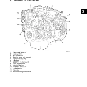 DAF CF65 CF75 CF85 Engine Workshop Manual - CE, PE & XE Engine Service & Repair PDF