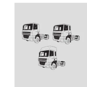 DAF CF85 Truck Maintenance Manual DW13278604 - PDF Workshop Guide