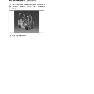 DOOSAN BC20 BC25 BC30 BC32 B20 B25 B30 B32-5 Series Operation and Maintenance Manual - PDF Download
