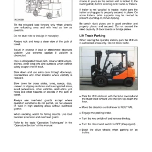 DOOSAN D20S-7 D25S-7 D30S-7 D33S-7 D35C-7 Forklift Operation and Maintenance Manual - SB2376E01 Download