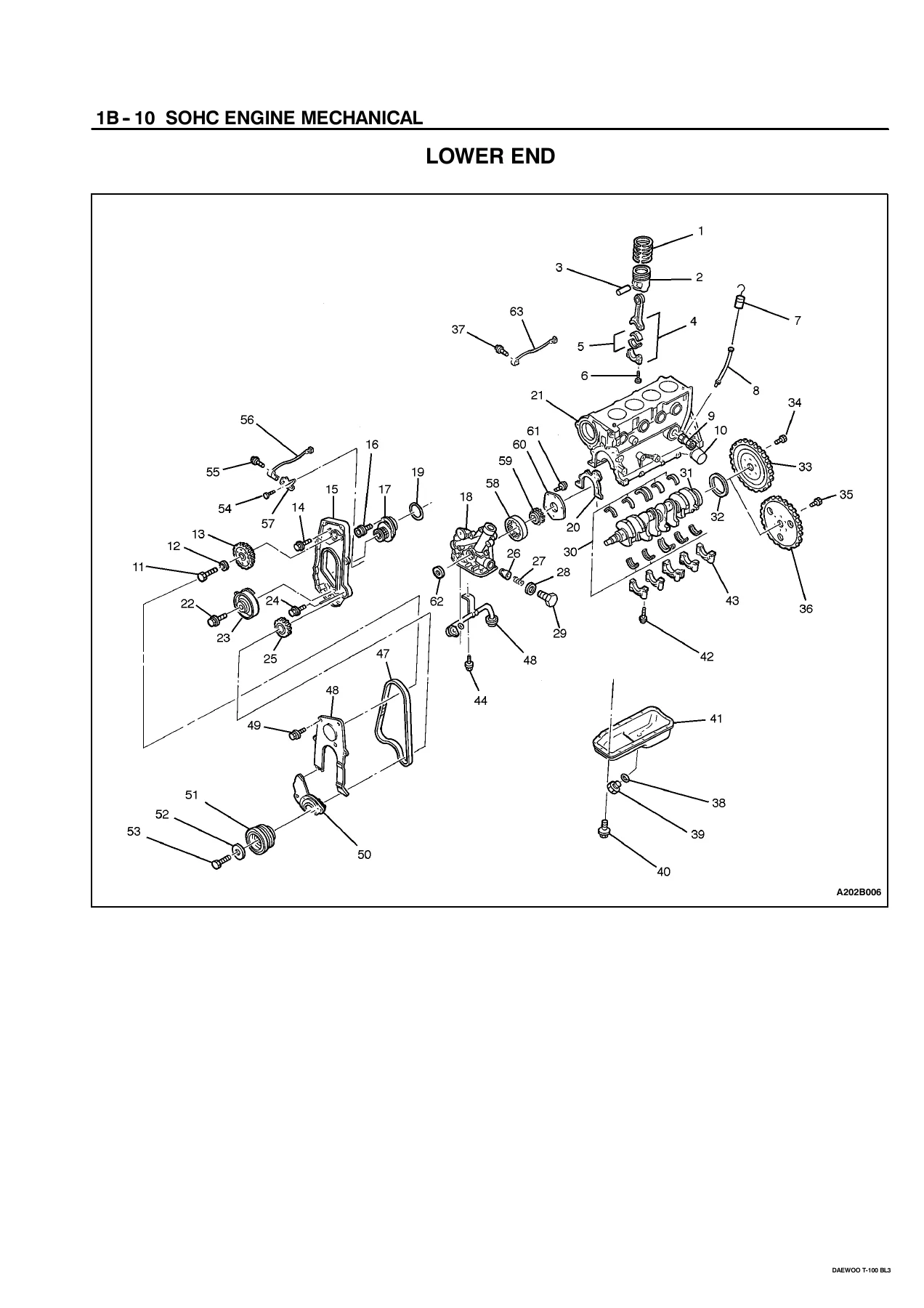 Daewoo Lanos T-100 Service Manual Volumes 1 & 2 - 1.3L 1.5L 1.6L SOHC DOHC Repair PDF - Image 2