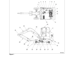 Daewoo Solar 55W-V Plus Wheel Excavator Shop Manual 023-00067E