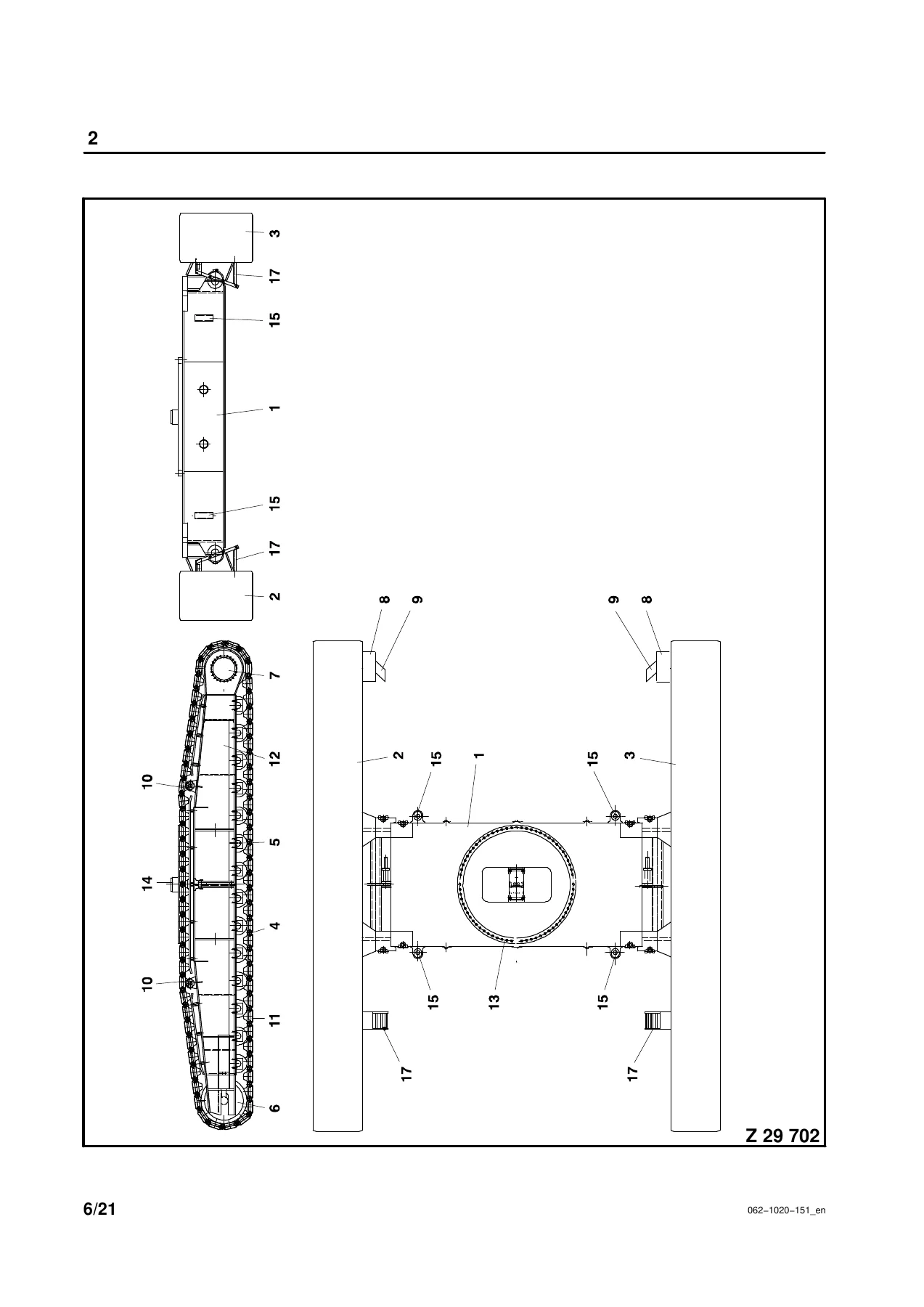 Demag CC 2800 Crawler Crane Operating Instructions Manual - Part 1 (Construction No. 62151) - Image 3