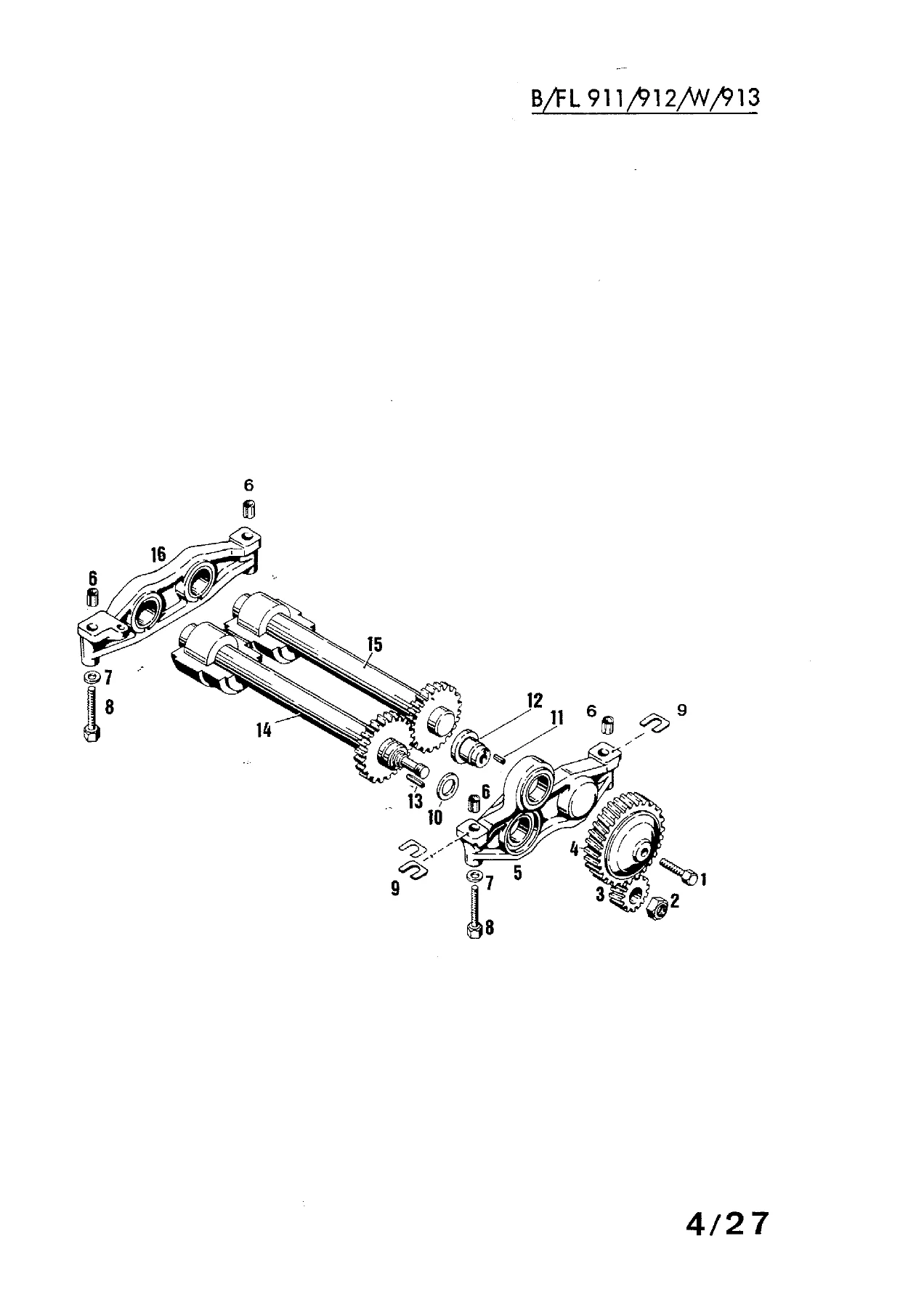 Deutz B/FL 911/912/W/913 Air-Cooled Diesel Engine Workshop Manual - Multilingual PDF - Image 3