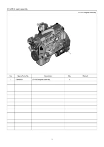 Dongfeng TY2A-001-020J Truck Spare Parts Catalog 2013 - PDF Parts Manual